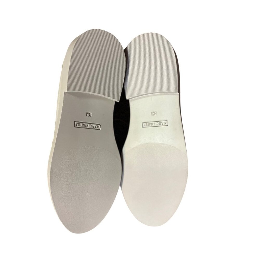 Marc Fisher Calixy Loafers Womens 8M Gray Fringe Slip-On Moc Toe NEW No Tags - Picture 8 of 16